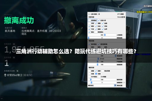 三角洲行动辅助怎么选？陪玩代练避坑技巧有哪些？